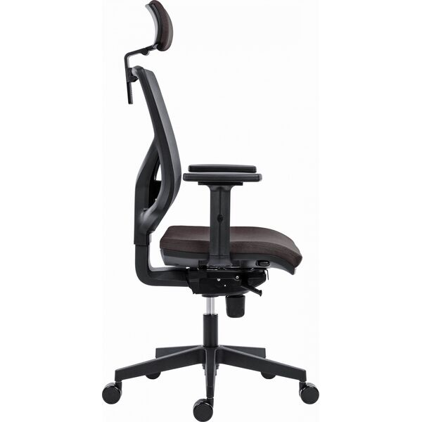 Krzesło biurowe Powerton Powerton Ergonomiczny fotel biurowy Tina, Szary
