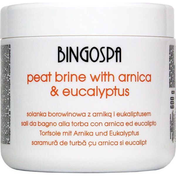 BingoSpa Solanka borowinowa z arniką i eukaliptusem 600g