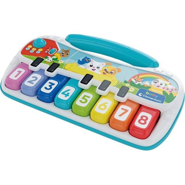 Clementoni PIANINKO B/O ZWIERZATKA 29X6X22 CLM WB
