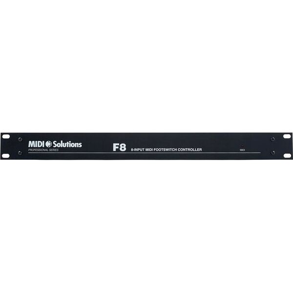 MIDI SOLUTIONS MIDI Solutions- F8 Footswitch / MIDI Converter