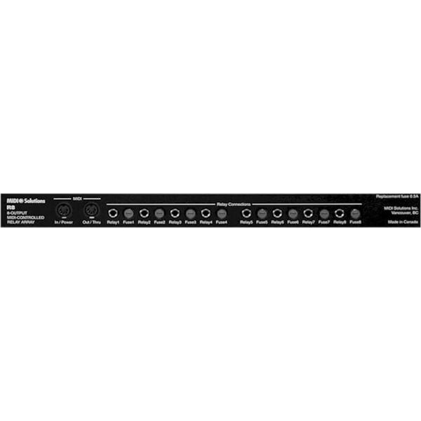 MIDI SOLUTIONS MIDI Solutions- F8 Footswitch / MIDI Converter