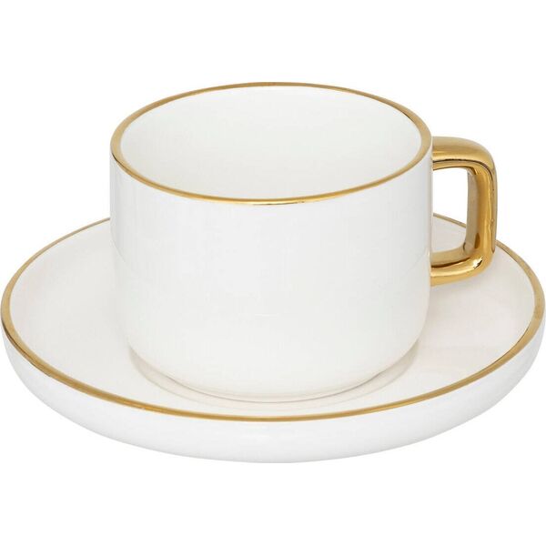 Secret de Gourmet Porcelanowa filiżanka z podstawką ARYA, 250 ml