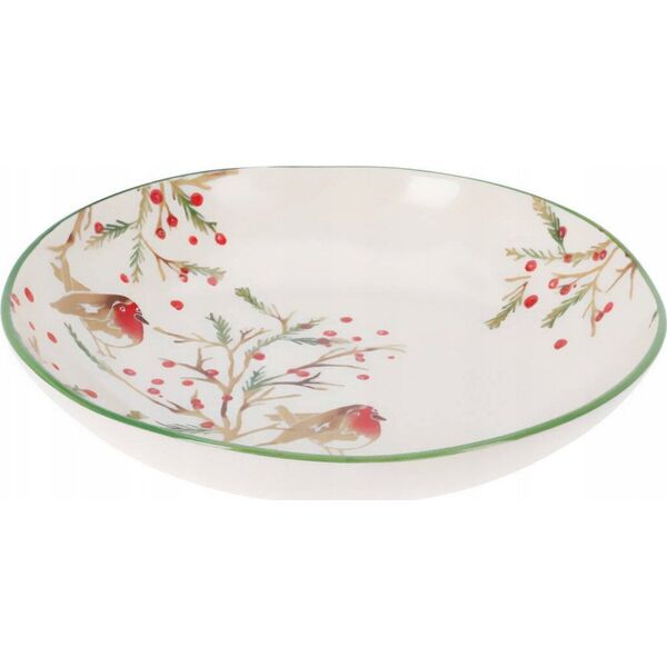 Home Styling Collection Świąteczna miska z kamionki, Ø 30 cm