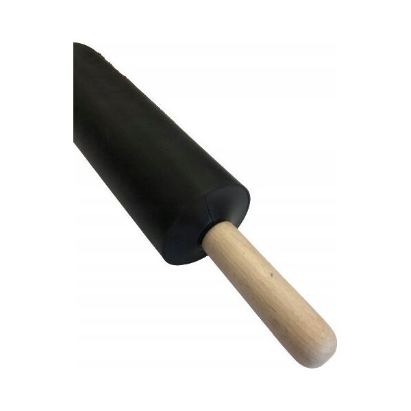 Practic Silikonowy wałek do ciasta, z drewnianymi uchywtami, 40 cm