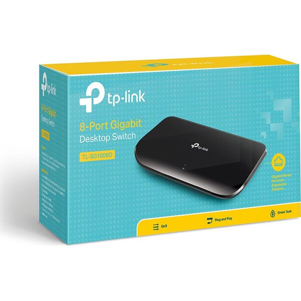 Διακόπτης TP-Link TL-SG1008D 200233 6935364020262