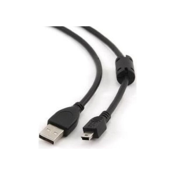Καλώδιο USB-A Gembird USB - 1,8 m Μαύρο (CCFUSB2AM5P6) 284382 8716309052108