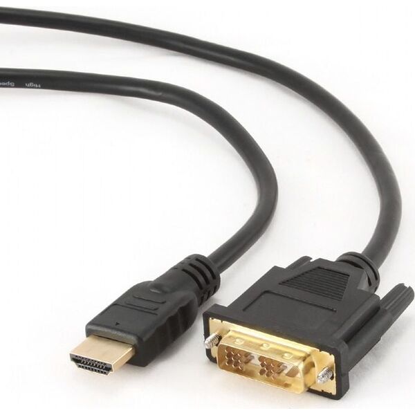 Καλώδιο Gembird HDMI - DVI-D 3m μαύρο (CCHDMIDVI10) 325837 8716309043441