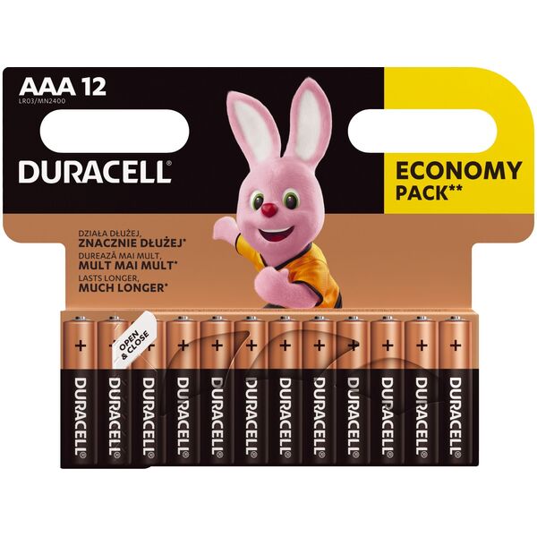 Duracell Basic AAA / R03 μπαταρία 12 τεμ. 358461 5000394203389