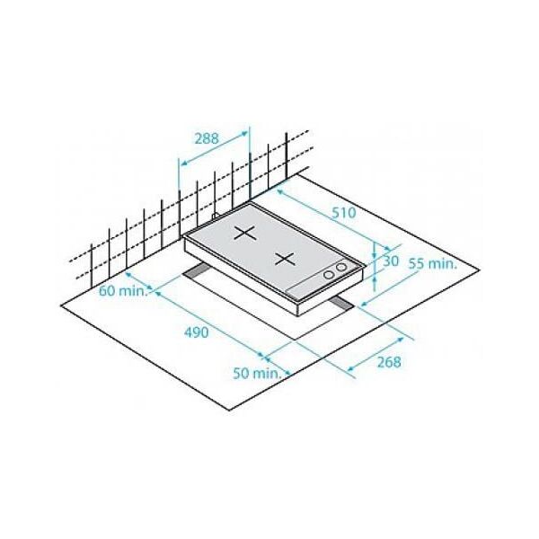 Πλάκα θέρμανσης Beko HDCG32220SX 359265 8690842353253