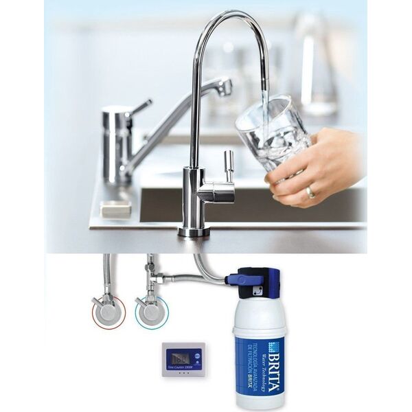 Brita On Line Active Plus όρθιο χρώμιο (ONLINEACTIVEPLUSSET) 372042 4006387065751