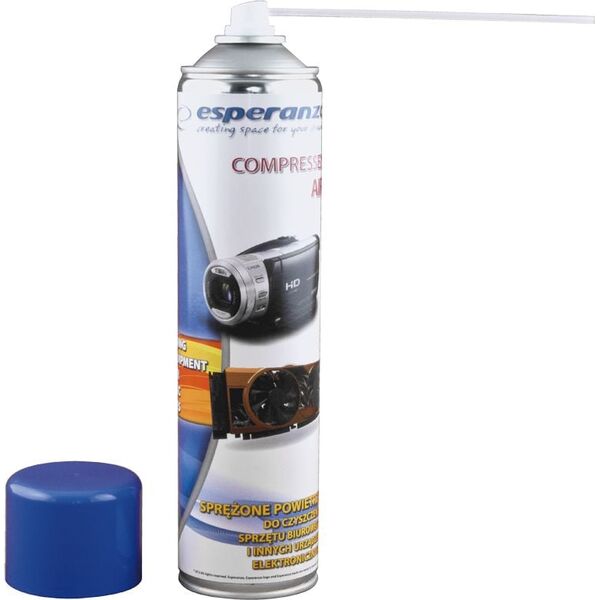 Esperanza Πεπιεσμένος αέρας για αφαίρεση σκόνης 600 ml (ES118) 506349 5901299902868