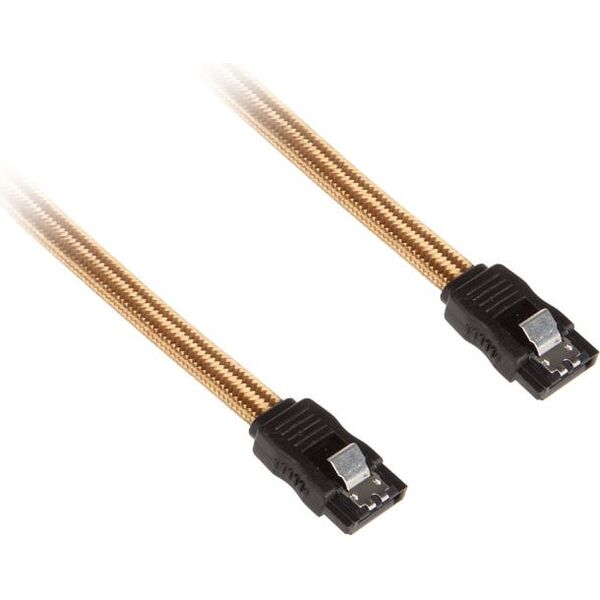 BitFenix ​​​​SATA - SATA, 0,3 m, Χρυσό (BFAMSCSATA330AKCK) 574017 8719214471132
