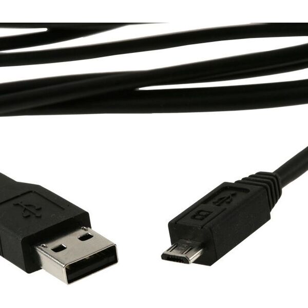 LogiLink USB-A - καλώδιο USB microUSB 1,8 m Μαύρο (CU0034) 625652 4260113573778