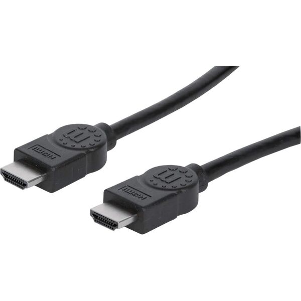 Manhattan HDMI - Καλώδιο HDMI 2m μαύρο (323215) 636388 766623323215