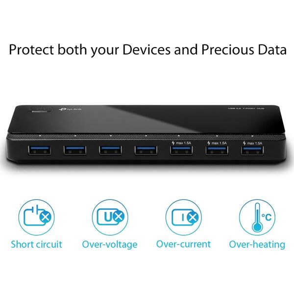 TP-Link USB HUB 7x USB-A 3.0 (UH700) 697495 8536692561892