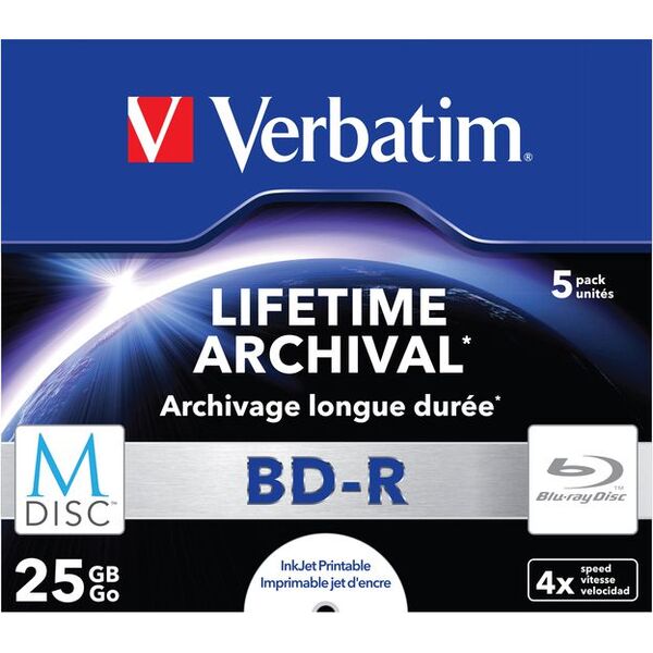 Κατά λέξη BD-R 25 GB 4x 5 τεμάχια (43823) 705032 821831076732