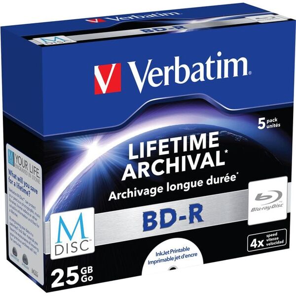 Κατά λέξη BD-R 25 GB 4x 5 τεμάχια (43823) 705032 821831076732