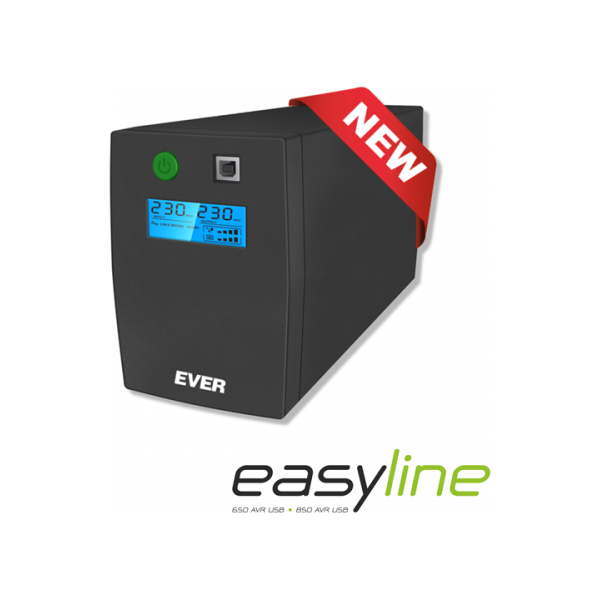 UPS Ever Easyline 850AVR USB (T/EASYTO-000K85/00) 733894 5907683603571