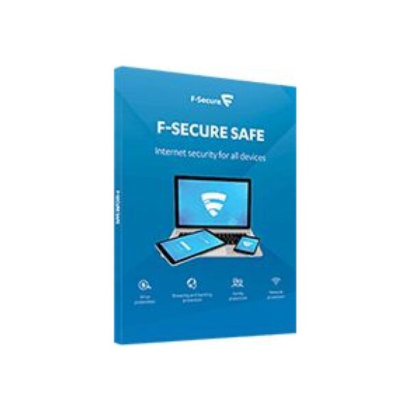 Συσκευές F-Secure SAFE 5 12 μηνών (FCFXBR1N005E1) 753801 6430052570093