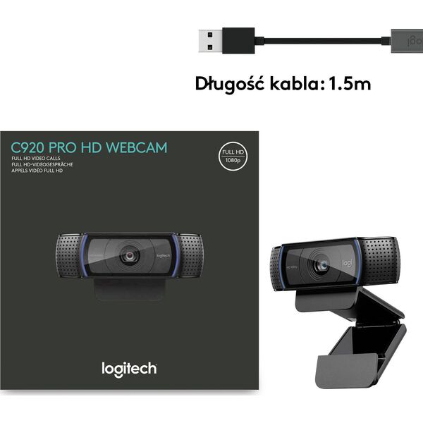 Κάμερα Web Logitech C920 HD Pro (960-001055) 770694 992060613014