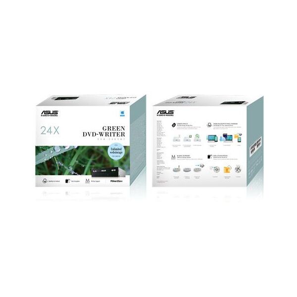 Μονάδα δίσκου Asus DRW-24D5MT/BLK/B/AS (90DD01Y0-B10010) 774552 4712900093964
