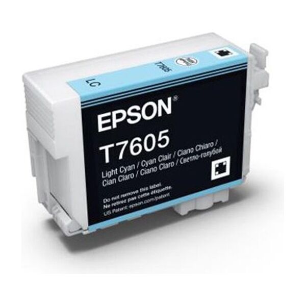 Μελάνι Epson T7605 Light Cyan UltraChrome HD (C13T76054010) 776203 8715946539102