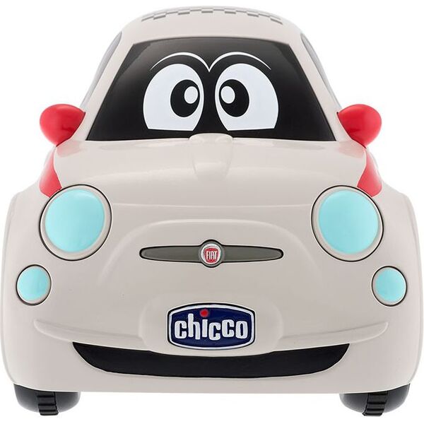 Chicco Fiat 500 Sport RC με τηλεχειριστήριο λευκό (07275) 796322 8058664035342
