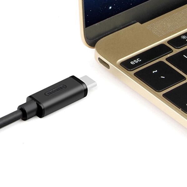 Unitek USB-A - Καλώδιο USB-C USB 1 m Μαύρο (Y-C474BK) 799627 4894160017246