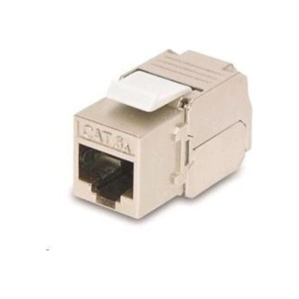 Υποδοχή KeyStone Cat6A, STP, αυτόματου κλειδώματος (KEY-STP-C6A) 769204 5397039415796