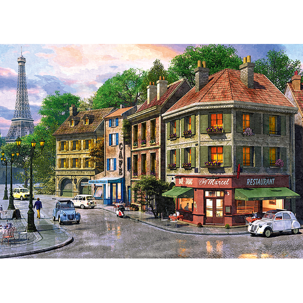 Trefl PUZZLE Uliczka Paryża 600el. (65001)