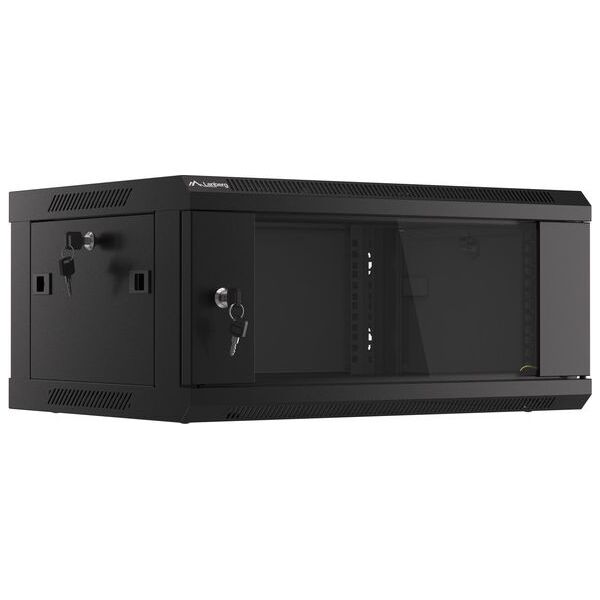 Κρεμαστό ντουλάπι Lanberg 19" 4U (WF01-6404-10B) 831331 5901969403015