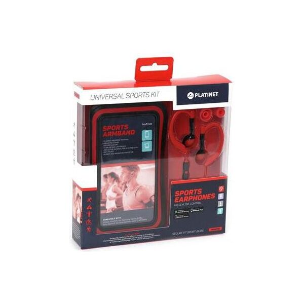 Ακουστικά Platinet Sport + Armband PM1070 (42930) 847122 5907595429306