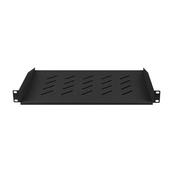 Ράφι Lanberg για ντουλάπες 19" 450/600/800/1000mm Μαύρο (AK-1008-B) 871645 5901969403876