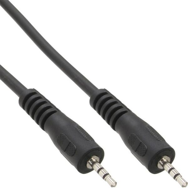 InLine Jack 2,5mm - Jack 2,5mm καλώδιο 3m μαύρο (99936E) 872725 4043718093700