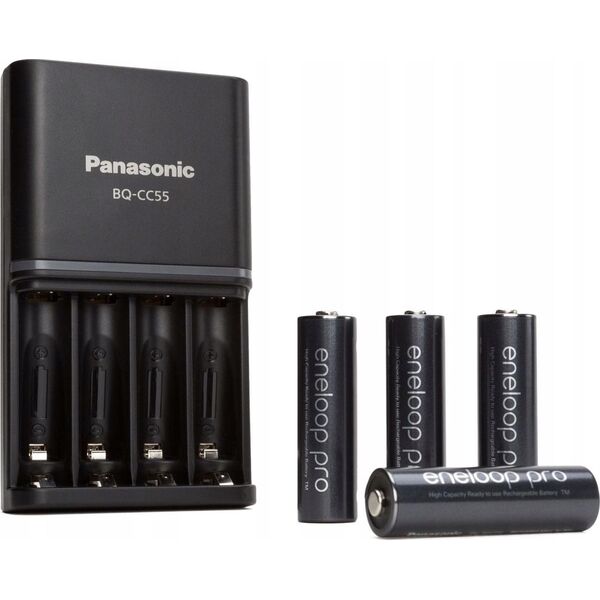 Φορτιστής Panasonic Eneloop BQ-CC55 (K-KJ55HCD40E) 924444 5410853057635