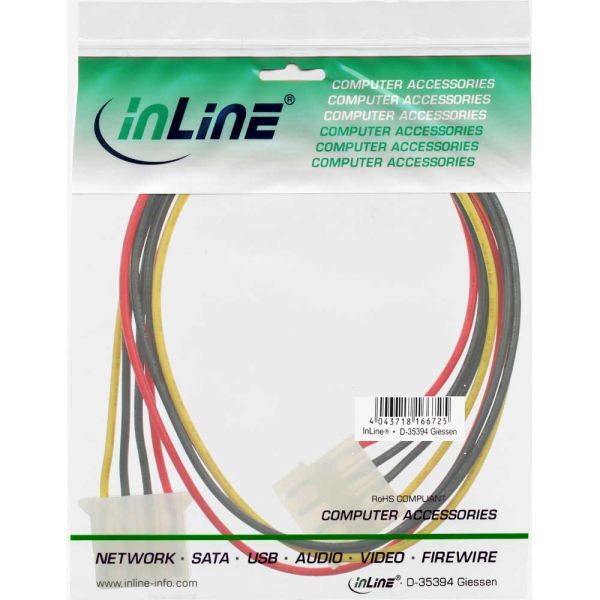 InLine Molex - Molex, 0,5m, Πολύχρωμο (29650B) 926079 4043718082421