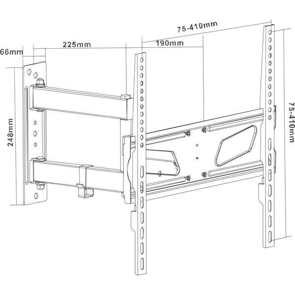 Maclean Uchwyt ścienny MC-711N 26'' - 55''