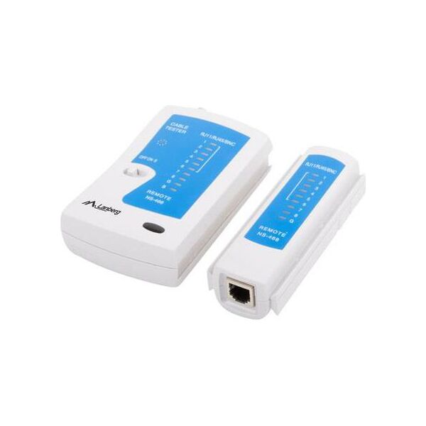 Lanberg RJ-45 / RJ-11 / RJ-12 / Ομοαξονικός ελεγκτής καλωδίων (NT-0401) 1020354 5901969404340