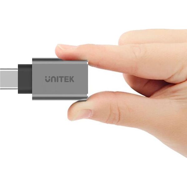 Unitek USB-C - Προσαρμογέας USB Ασημί (Y-A025CGY) 1053732 4894160021267