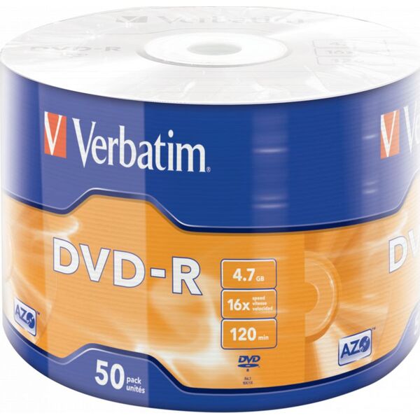 Κατά λέξη DVD-R 4,7 GB 16 x 50 τεμάχια (43788) 929542 23942437888
