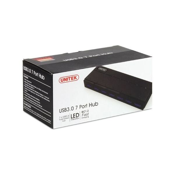 USB HUB Unitek 7x USB-A 3.0 (Y-3184) 975713 4894160010520