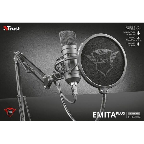 Μικρόφωνο Trust Emita Plus (22400) 979904 8713439224009