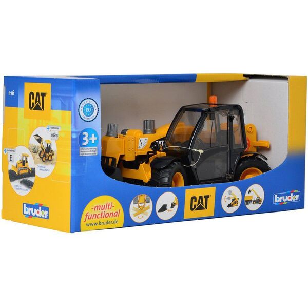 Bruder Professional Series CAT Telehandler (02141) 994245 4001702021412