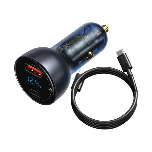 Ładowarka Baseus Particular Digital Display 1x USB-A 1x USB-C 5 A  (baseus_20200714145422)