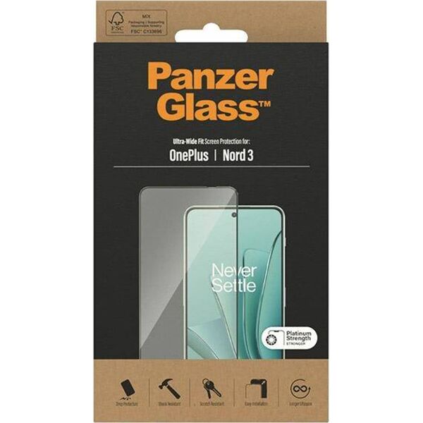 PanzerGlass PanzerGlass Ultra-Wide Fit OnePlus Nord 3 Screen Protection 7028
