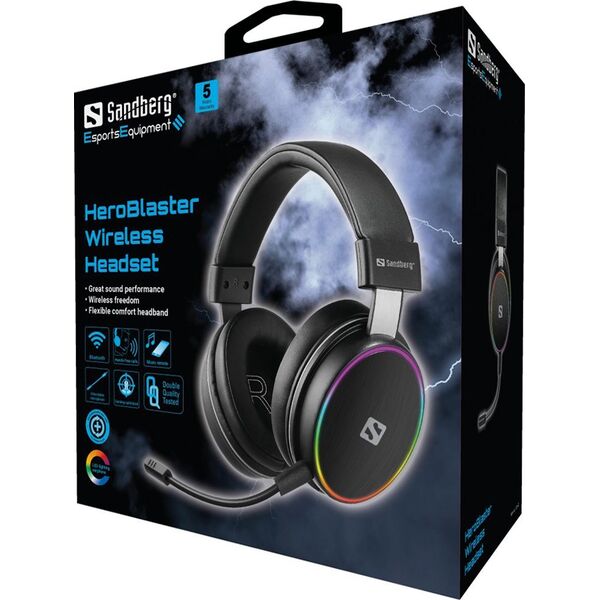 Słuchawki Sandberg HeroBlaster Wireless Headset