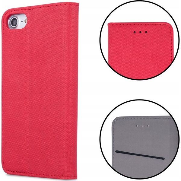 nemo Etui SAMSUNG GALAXY M55 5G Portfel z Klapką Flip Magnet czerwone