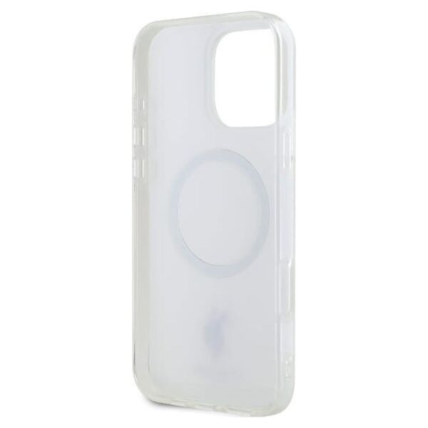 U.S. Polo Assn US Polo USHMP16XHOCLDPW iPhone 16 Pro Max 6.9" biały/white IML Ring MagSafe