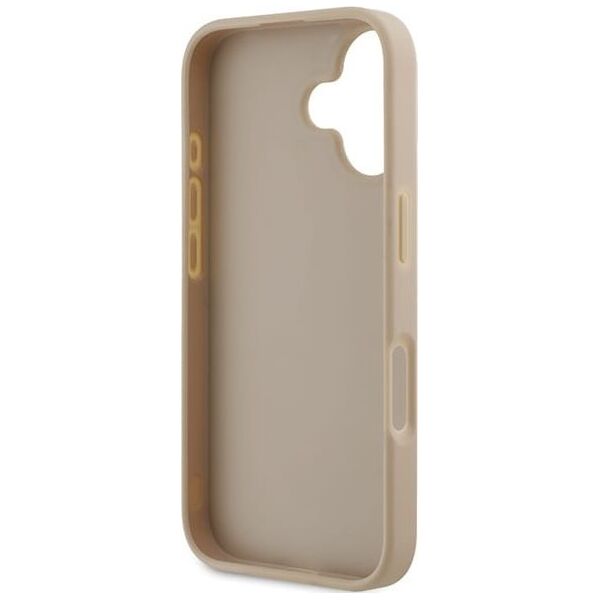 DKNY DKNY DKHCP16SPCPTSSP iPhone 16 6.1" różowy/pink hardcase Checkered Pattern & Printed Stripes