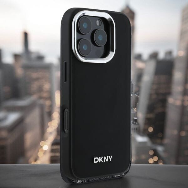 DKNY DKNY DKHMP14LPSCMCLK iPhone 14 Pro 6.1" czarny/black hardcase Plain Logo MagSafe